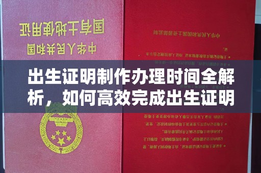 张家口出生证明制作办理时间全解析，如何高效完成出生证明申请？