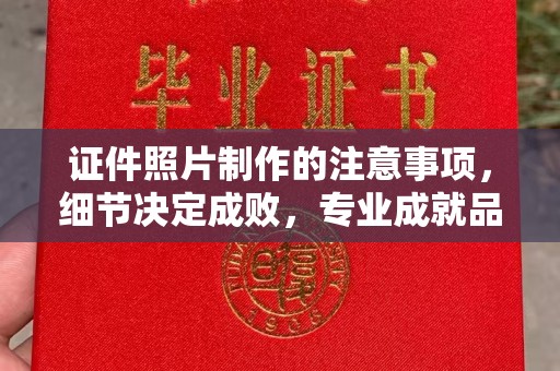 樊城证件照片制作的注意事项，细节决定成败，专业成就品质